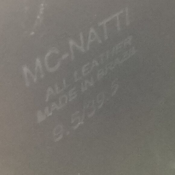 Mercedes Castillo Leather Animal Print Mules Women's Size: 9.5/39.5 - Picture 5 of 15